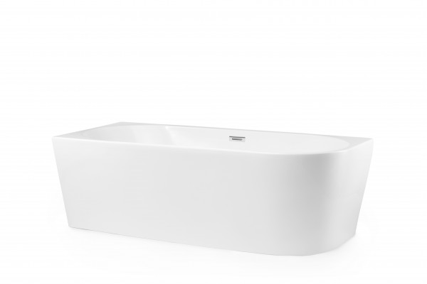 Cada de baie freestanding MALMO - back to corner